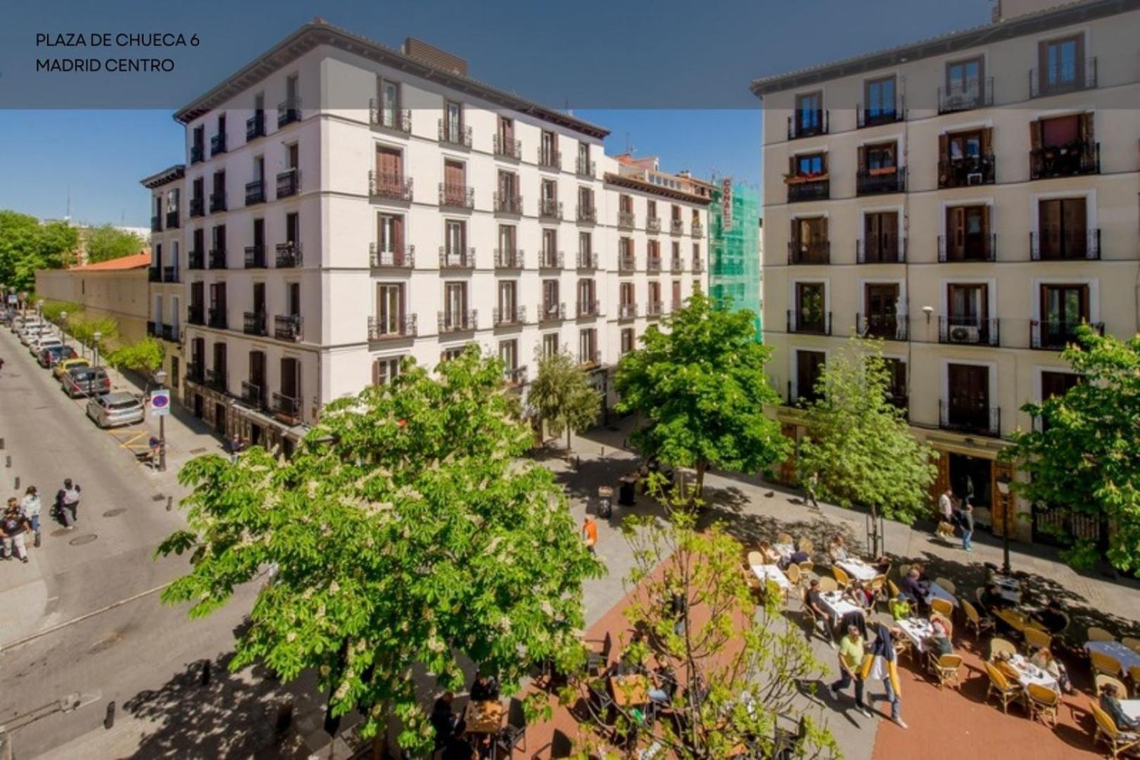 Refugio Cultural Para 3, En Plaza De Chueca Мадрид Экстерьер фото